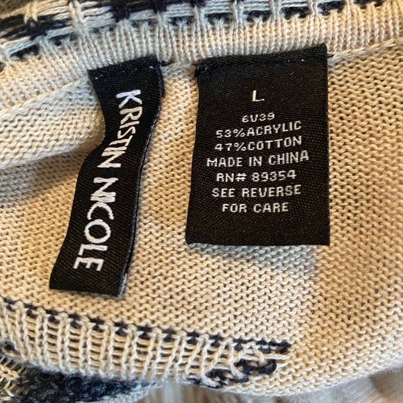 Kristin Nicole Sweater Long Cardigan Large - Picture 4 of 4